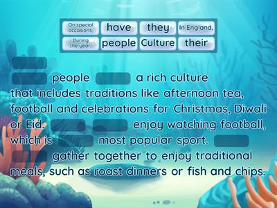 Features of a non-chronological report