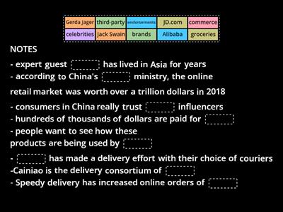 Business Patner C1  - Unit 5 - Customer engagement in China