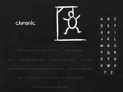 CHRON Hangman