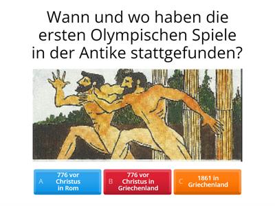 Olympische Spiele-Quiz