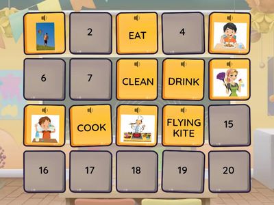 孩子 A2 (WHOLLY IDIOMAS) - VERBS 2