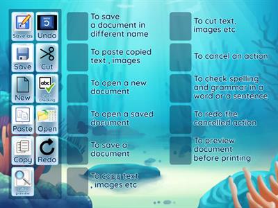 Common tools in word processing software