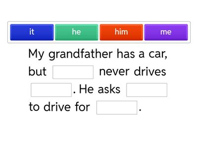 Subject or Object pronouns