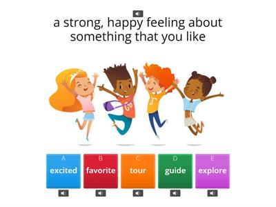 2nd My View U1 W5 Vocabulary