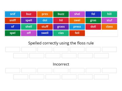 Floss Rule Sort