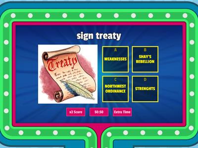 Articles of Confederation Game Show