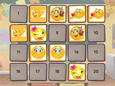 Розвиток уваги (знайди пару)