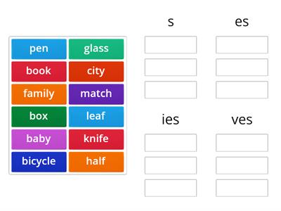 plural nouns