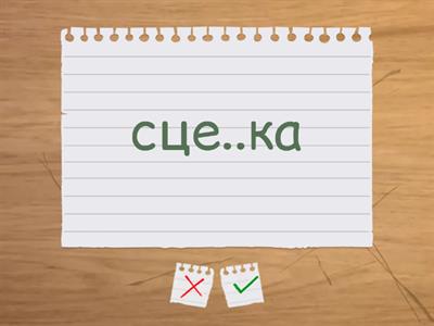 Правапіс звонкіх і глухіх, свісцячых і шыпячых