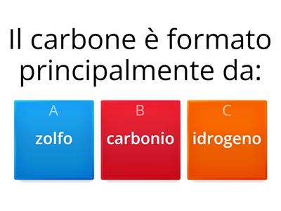 Quiz combustibili fossili