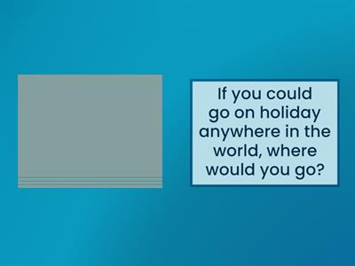 Second Conditional questions