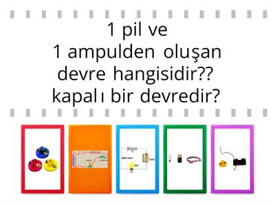 5.sınıf fen bilimleri elektirik devre elemanları