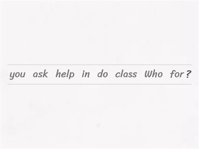 present simple (verb) - wh questions