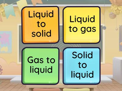 How do you call these changes in water?