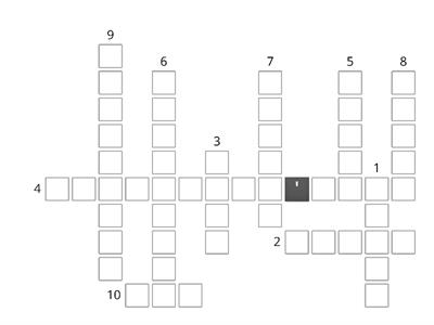 Valentines day crossword 