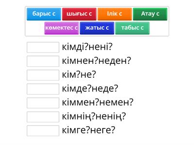 Қазақ тілі 4 сынып