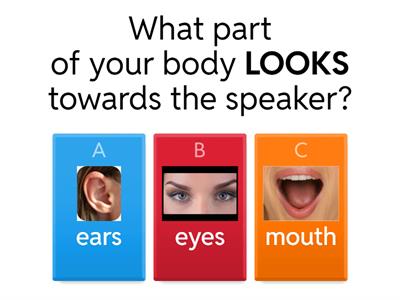 Whole Body Listening, FX of Body Parts