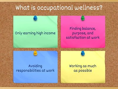 Occupational Wellness