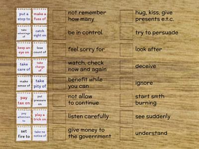 FCE Verb-noun-preposition 1