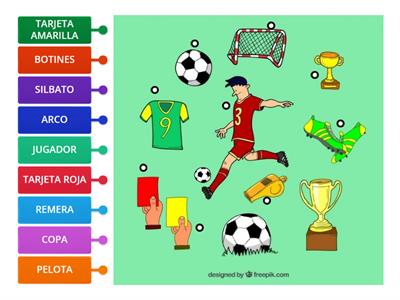 Vocabulario de fútbol