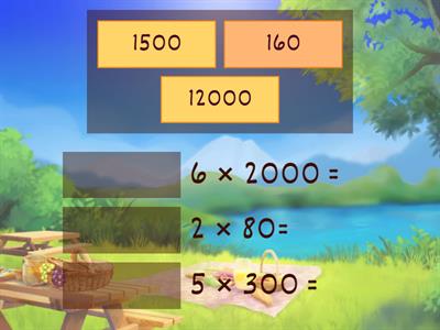 الضرب في مضاعفات 10 الجزء 1