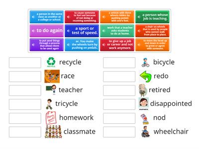 Unit 14: The Bicycle Race (Vocabulary)