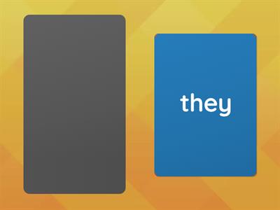 Trick Words-Kindergarten Fundations