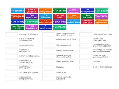 MAKE&DO: Match and replace * with MAKE or DO