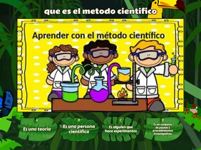  preguntas metodo cientifico 