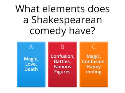 Shakespeare Quiz