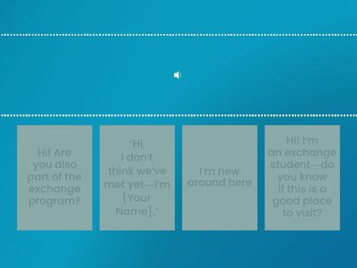 Starting a conversation expressions