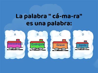 Acentuación de palabras