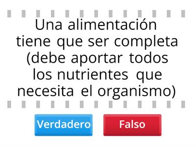 Alimentación saludable 