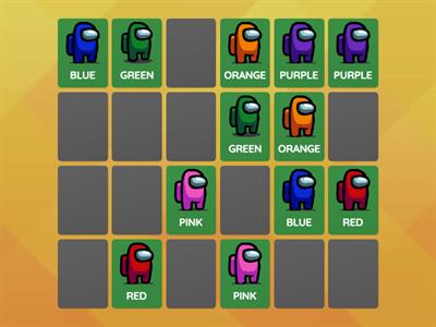 COLOURS - MEMORY GAME