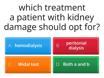 Dialysis Quiz