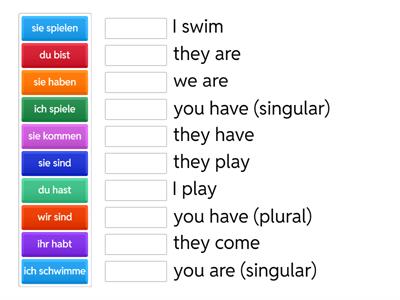 German Regular verbs 1