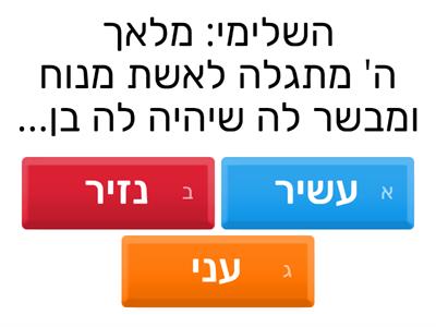 שופטים פרק י"ג