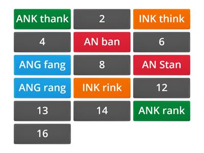 G1 U11 W1 Funds Review Words Matching