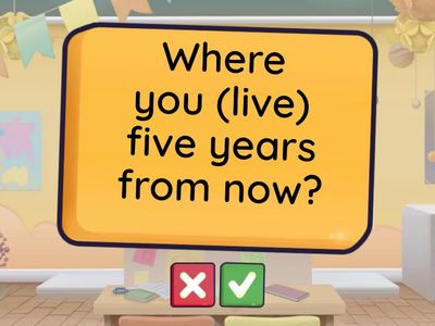 4A Future Continuous& Perfect speaking