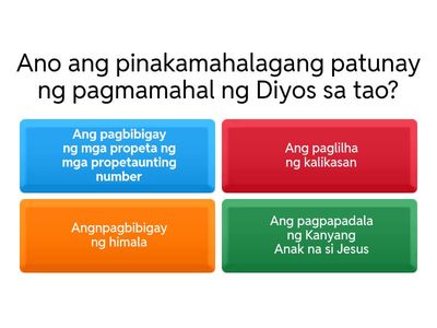 Pagmamahal ng Diyos(Third QUARTER)