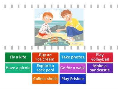 Bright ideas 3 Unit 4 BEACH ACTIVITIES 