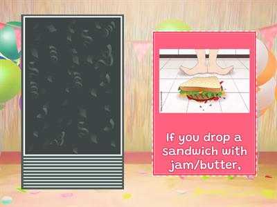 Murphy`s law. First conditional