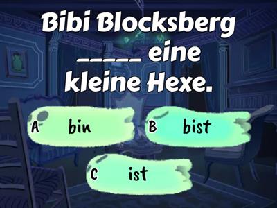 Bibi Blocksberg Verb: sein / haben