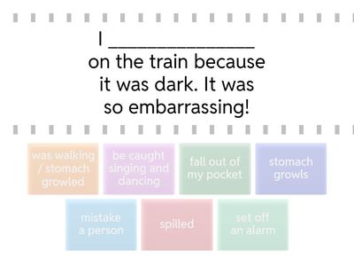 Embarrasing vocabulary & Reading