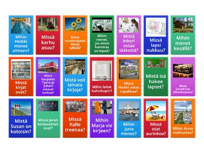 Missä? Mistä? Mihin? (A1)