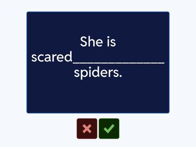 Adjectives with prepositions English class a1 3.5