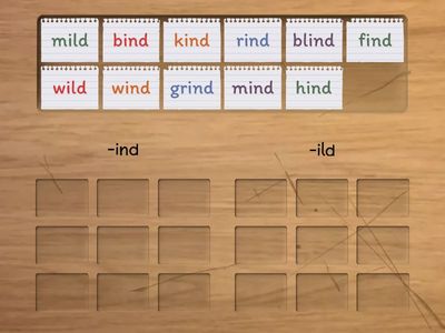  -ind, -ild
