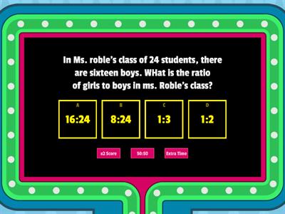 6th Math Unit 6 Proportions 