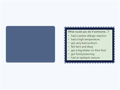 Injuries and Illnesses Speaking