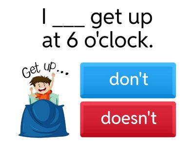 Project 1 don't doesn't